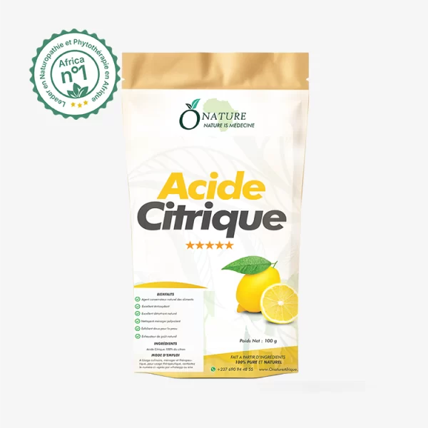 Acide citrique 100% naturel – Conservation, nettoyage et soins beauté écoresponsables.