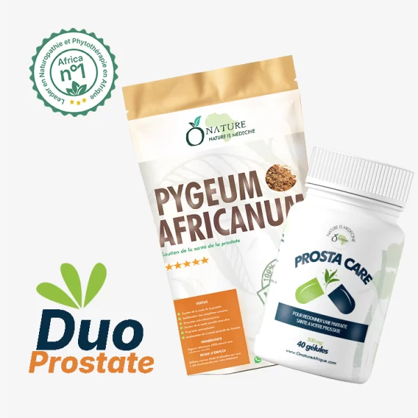 Duo prostate naturelle Onature Afrique