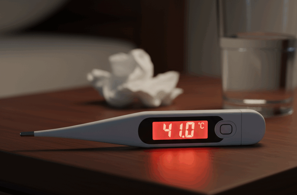 LA FIEVRE: SYMPTOMES, TRAITEMENTS NATURELS ET QUAND S&rsquo;INQUIETER